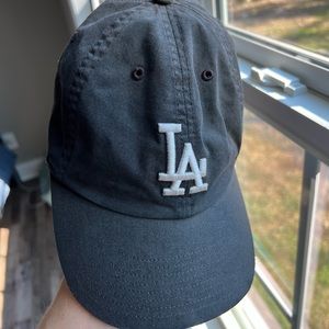LA Dodgers Black dad cap